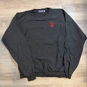 Tradition Mens Vintage Aurora Highlands Thieves Windbreaker Pullover Black XL